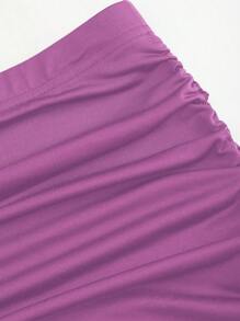 SHEIN Unity Women Two Pieces Outfits For Daily Wear - Purple - View 5