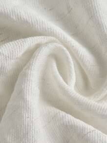 SOLERSUN 女士休闲时尚纯色缺口翻领背心优雅通勤工作白色背心西装外套春夏 - 白色 - 查看 3