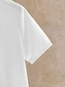 HIMLAND Men Quarter Zip Ribbed Knit Polo Shirt, Old Money