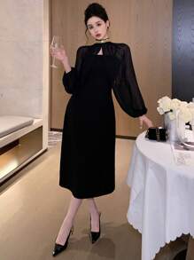 DAZY Women Two Pieces Outfits For Daily Wear - Black - View 7