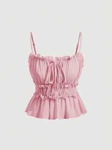 SHEIN MOD Women Two Pieces Outfits For Daily Wear - Pink - View 7