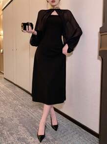 DAZY Women Two Pieces Outfits For Daily Wear - Black - View 9