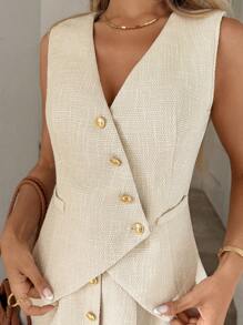 Easowa Women Two Pieces Outfits For Daily Wear Mother's Day Business Casual Woman Office Outfits For Women Summer Two Pieces Set Work Clothes Women Two Pieces Summer Set Summer Sets Vacation Two Pieces Set 2 Pieces Set Summer Teacher Outfits For Women Graduation Outfit Office Outfits For Button Up Shirt Women And Women Sundresses For Women Teacher Outfits For Women Old Money Style