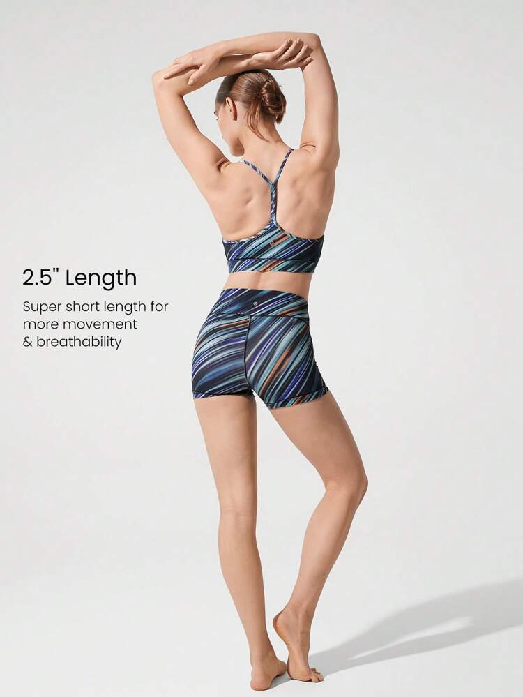 2.5" FeatherFit™ Ultra-Short Anti-Slip Biker Shorts Low Impact Casual Daily Gym Summer Workout