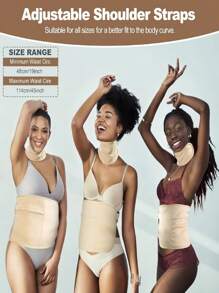 2pcs/Set Reusable Castor Oil Compress Kits, Waist And Neck Protect And Abdominal Support Suit,With Adjustable Elastic Shoulder Straps, Machine Washable