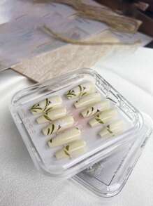 5pcs/10pcs Creative Acrylic Nail Polish Display Cases, Transparent Dust-Proof Packaging For Nail Tips & Accessories, Jewelry Box, Card Holder - Multicolor - View 5