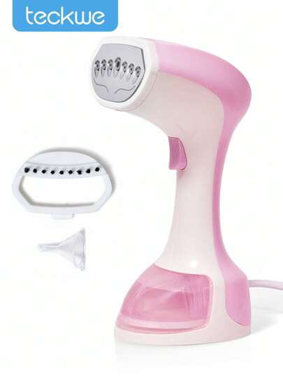 Teckwe Steamer For Clothes,3 In 1 Steam Cleaner For Home Iron Clothes,Handheld Garment And Fabric Steamer,15S Fast Heat-Up,Capacity Suitable For Home And Travel - EU Plug