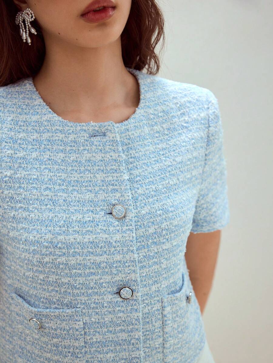 MOTF STUDIO 粗花呢宽松夹克