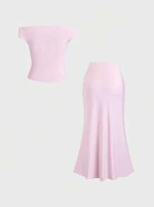 Sweetra 女士日常两件套服装