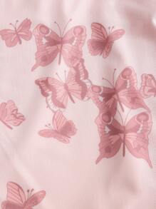 Sweetra 极简性感蝴蝶印花短袖 T 恤，修身女式 T 恤，夏季新品