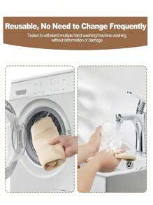 2pcs/Set Reusable Castor Oil Compress Kits, Waist And Neck Protect And Abdominal Support Suit,With Adjustable Elastic Shoulder Straps, Machine Washable