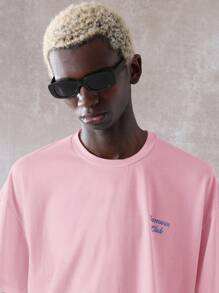 SUMWON Cote D Azur Friday Night Club 宽松 T 恤复古夏季海滩派对休闲周末休闲超大纯棉