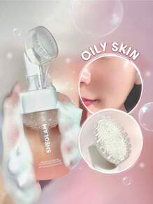 SHEGLAM Radiant By Nature Oily Skin Face Cleanser 100Ml Hydrating Gentle Daily Facial Wash Liquid To Foam Formula Graduation Birthday Holiday Summer Fall Autumn Y2K Fancy Fashion Women Makeup Cosmetic Party Beach Travel Camping Outdoors School Campus Trip Festivals Decor Gift Present Rose Girl Cosplay Best Color Charm Vibe