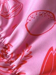 Swim Chiccia Bộ đồ bơi bikini gợi cảm họa tiết kim loại trang trí mùa xuân cho nữ dây đeo spaghetti in ngẫu nhiên cho mùa hè - Nhiều màu - Xem 8