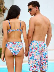 Manfinity VDAYZ Men Beach Shorts - Multicolor - View 2