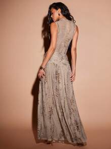 Hauture Women Two Pieces Outfits For Daily Wear - Apricot - View 2