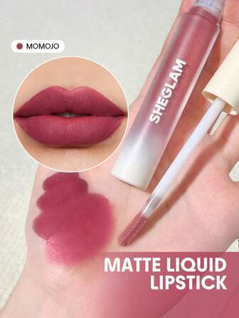 SHEGLAM LáPiz Labial LíQuido Matte Allure-LáPiz Labial Momojo De Larga DuracióN Con Alto Contenido De Pigmentos Aceite De Girasol Nutritivo Reduce Las LíNeas Finas De Los Labios Cuidado De Los Labios Maquillaje De Labios Fiesta De Navidad LáPiz Labial LíQuido Pascua DíA De La Madre DíA Del Padre GraduacióN CumpleañOs Vacaciones Primavera Verano Y2K Elegante Moda Maquillaje CosméTico Fiesta Playa Viaje Camping Exterior Escuela Campus Viaje Festivales DecoracióN Regalo Presente Rosa Chica Cosplay Mejor Color Encanto Onda
