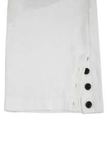 Manfinity RSRT Men's Simple Casual Draw String Waist Button Hem Pants