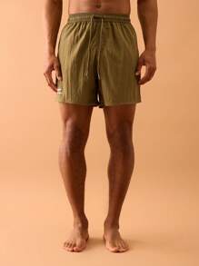 Musero Graphic Print Swim Shorts Summer Streetstyle Vacation Casual