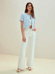 MOTF STUDIO 粗花呢宽松夹克