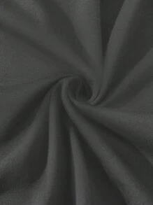 SHEIN LUNE Blusa regata plus size lisa, sem mangas, com design casual e minimalista, ideal para o verão. - Cinza escuro - Ver 4