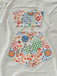 Soleia Damen Zweiteiler für den täglichen Gebrauch