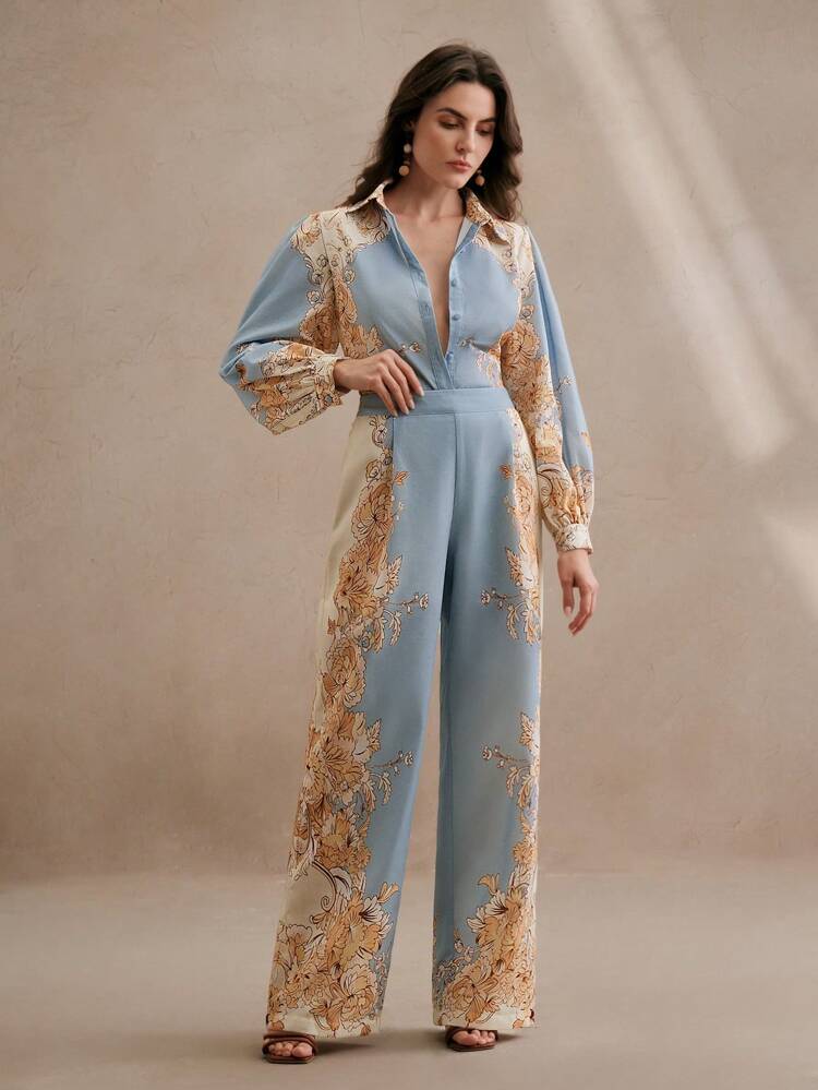 Women's Casual Vacation Printed Loose Pants