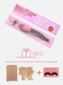 巧克力棕色 Yaki 直发人发束 100% 未加工巴西处女发编织 4# 棕色浅 Yaki 直发原始雷米接发 1 束 女士 - S4 - 查看 12