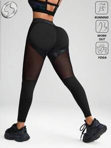 Innovista Pantalones deportivos de entrenamiento suave con textura mixta, cintura alta, talle alto, levantamiento de glúteos, entrenamiento diario de yoga a prueba de sudor, estiramiento alto para gimiendo, ropa deportiva, pantalones cortos, bragas de verano, comodidad, movimiento, malla funcional, recortable, a Prueba de Cuat, figura con efecto de flotación, ejercicio al aire libre, protección UV, resistente al sudamiento, TT, viral, brillo, brillante, fitness, negro, moda, pijama de graduación, natural, sexy, versátil, femenino, accesorio deportivo, antie, deportivo de moda premium, saludable, realista, apto para mujer, mujer sexy