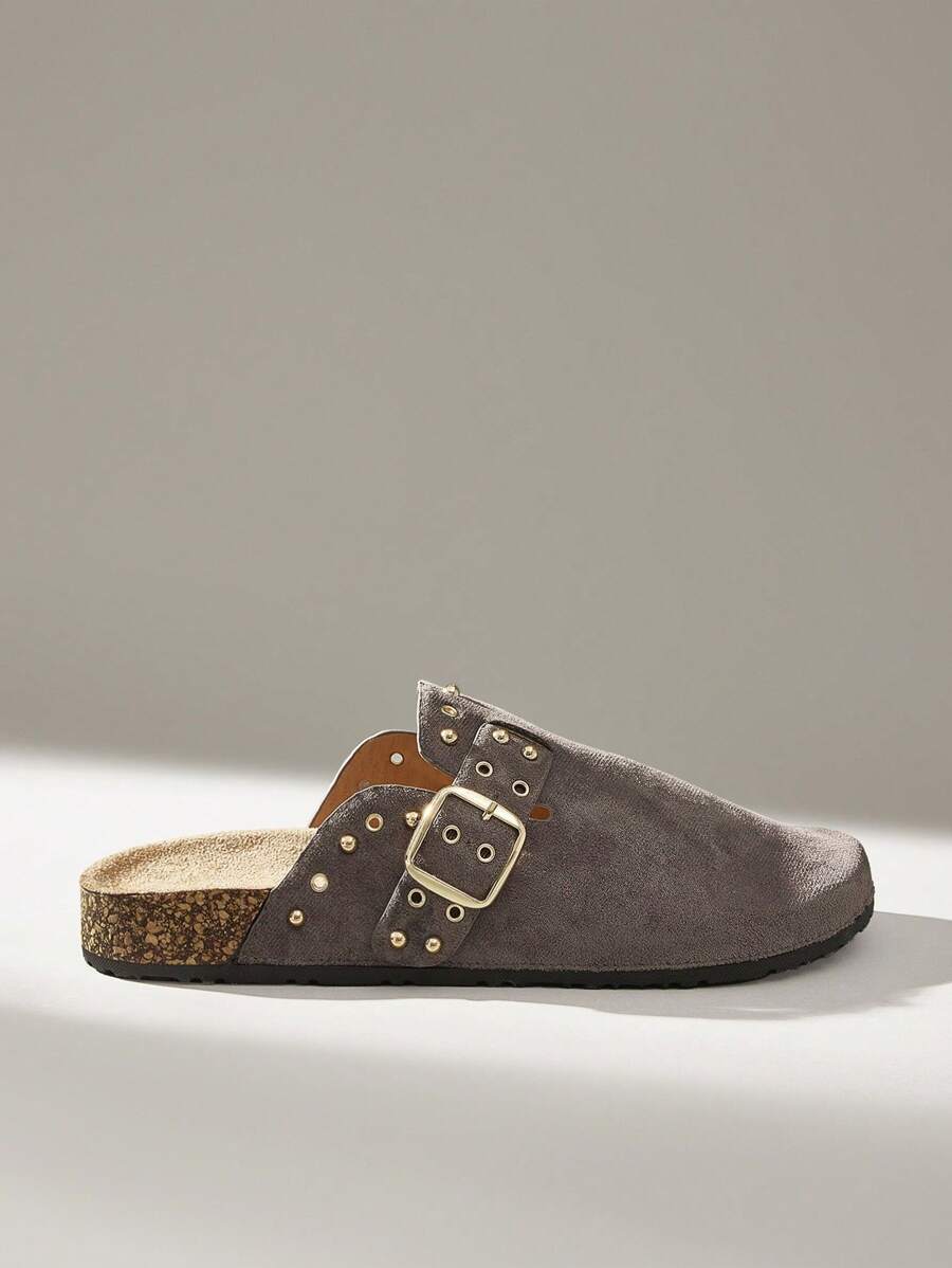 Women's Flat Casual Shoes, Minimalist And Practical Multi-Purpose Design For Christmas - Dark Grey - View 1