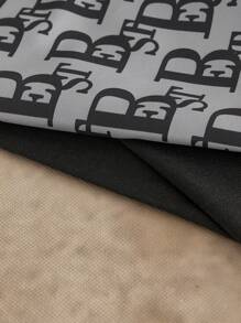 Manfinity BRENVOR Bộ áo thun nam tay ngắn dệt kim thường ngày, cổ điển, đô thị - màu đen - Xem 6