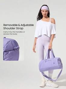 GLOWMODE 16L Max Large Capacity Carry Dual-Strap Duffle Zippered Bag Daily Active Casual