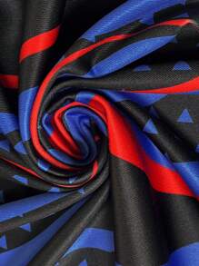 SHEIN LUNE Set de 2 bucăți pentru femei de mărime mare, modă de vară, stil nou, imprimeu floral, largi, lejer, pentru reducerea vârstei