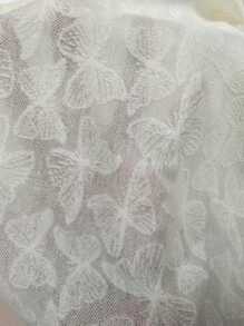 Chiquease Women's Handmade Butterfly Embellished Heavyweight Summer T-Shirt