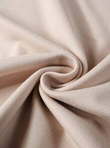 Manfinity EMRG Men Letter Print Round Neck Short Sleeve Casual Slim Fit T-Shirt - Apricot - View 5