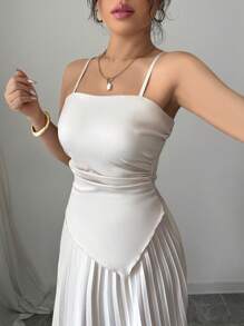 Selianne 女士日常两件套服装 - 杏色 - 查看 4