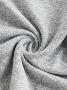 SHEIN EZwear 3 件套女士短袖短款休闲修身 T 恤（黑色、灰色、酒红色），适合夏季 - 彩色 - 查看 4