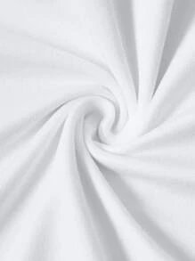 Manfinity Homme Men's Casual Loose Fit Number Print Crew Neck Short Sleeve T-Shirt, Summer