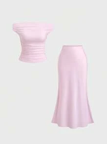 Sweetra 女士日常两件套服装