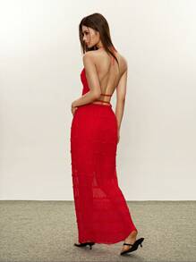 Rina Fox Women Two Pieces Outfits For Daily Wear - Red - View 1