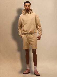 Musero Premium Embroidered "M" Logo Jogger Shorts Only Spring Summer Street Style Holiday Vacation Casual