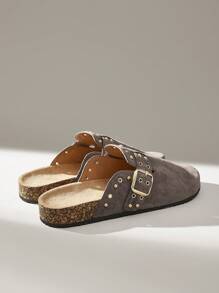 Women's Flat Casual Shoes, Minimalist And Practical Multi-Purpose Design For Christmas - Dark Grey - View 5