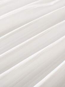 青少年女孩休闲海滩度假贝壳装饰拼接多层半身裙 - 白色 - 查看 6