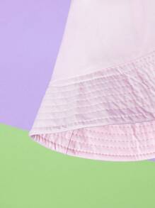 SCOOBY-DOO X SHEIN Reversible Cartoon Dog Print Bucket Hat - Pink - View 4