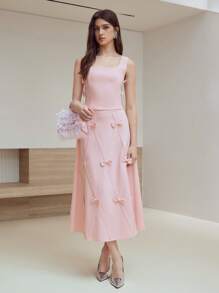 MOTF STUDIO 蝴蝶结拉链背心