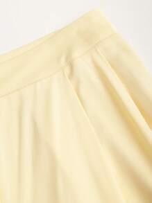 Sweetra Women Two Pieces Outfits For Daily Wear - Yellow - View 7