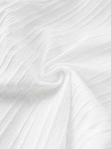 SHEIN 2pcs Babyboy Cute Casual College Style Grey Collared Shirt And Striped Elastic Waist Pants Set, Suitable For Birthday Party, Evening Party, Wedding, Baby Shower, Christening And 1st Birthday Celebration