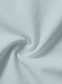 INAWLY Áo thun nữ tay ngắn cổ tròn in chữ và ớt, dáng rộng ... - Màu xanh lam - Xem 3