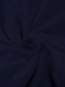 Jouncy 女士柔软芭蕾粉色纯色纽扣吊带背心，简约无袖上衣，适合女孩 - 藏蓝色 - 查看 5