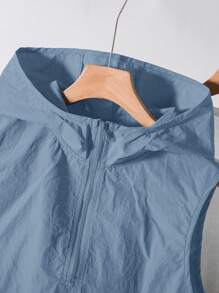 Compra 2 y llévate 1 gratis, Set de 3 piezas para niños preadolescentes con sudadera con capucha y cremallera, chaleco y pantalones de cintura elástica de estilo escolar casual, cómodo, de moda simple y práctico, con camiseta básica gratis, adecuado para otoño, primavera, verano, uso diario, al aire libre, escuela, calle, fiesta, hogar